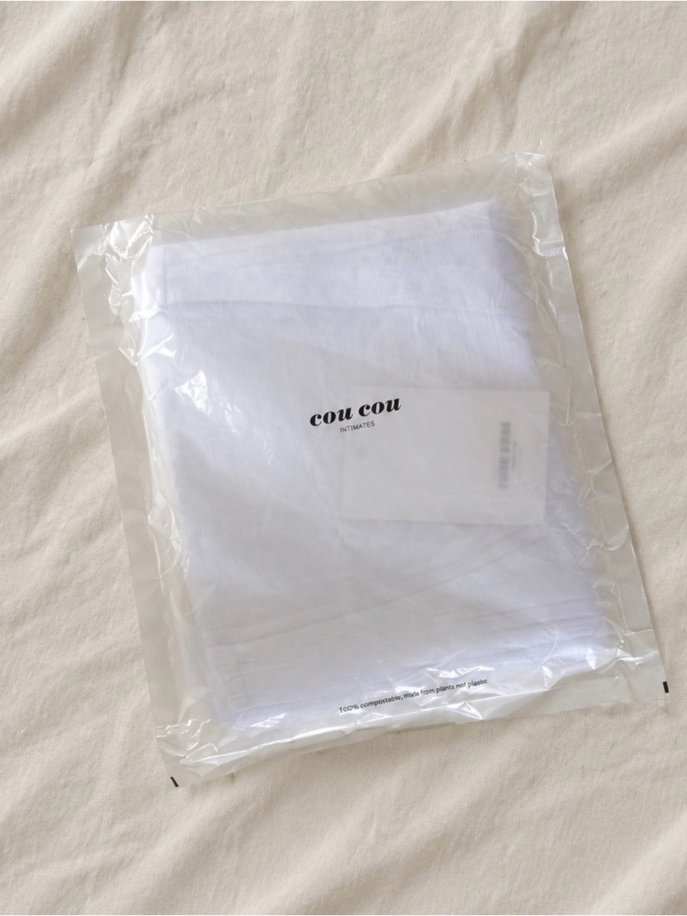 NWTG Cou Cou The Slip Skirt White Pointelle - Picture 4 of 4